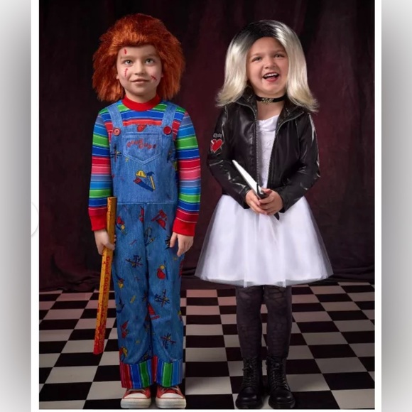Bride of Chucky - Tiffany & Chucky Costume Bundle - Picture 1 of 5